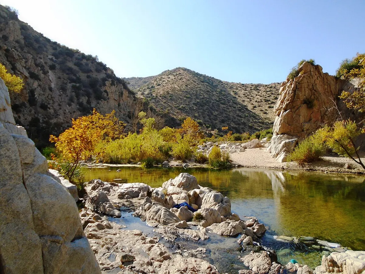 Deep Creek Hot Springs — natural hot spring near Apple Valley, California