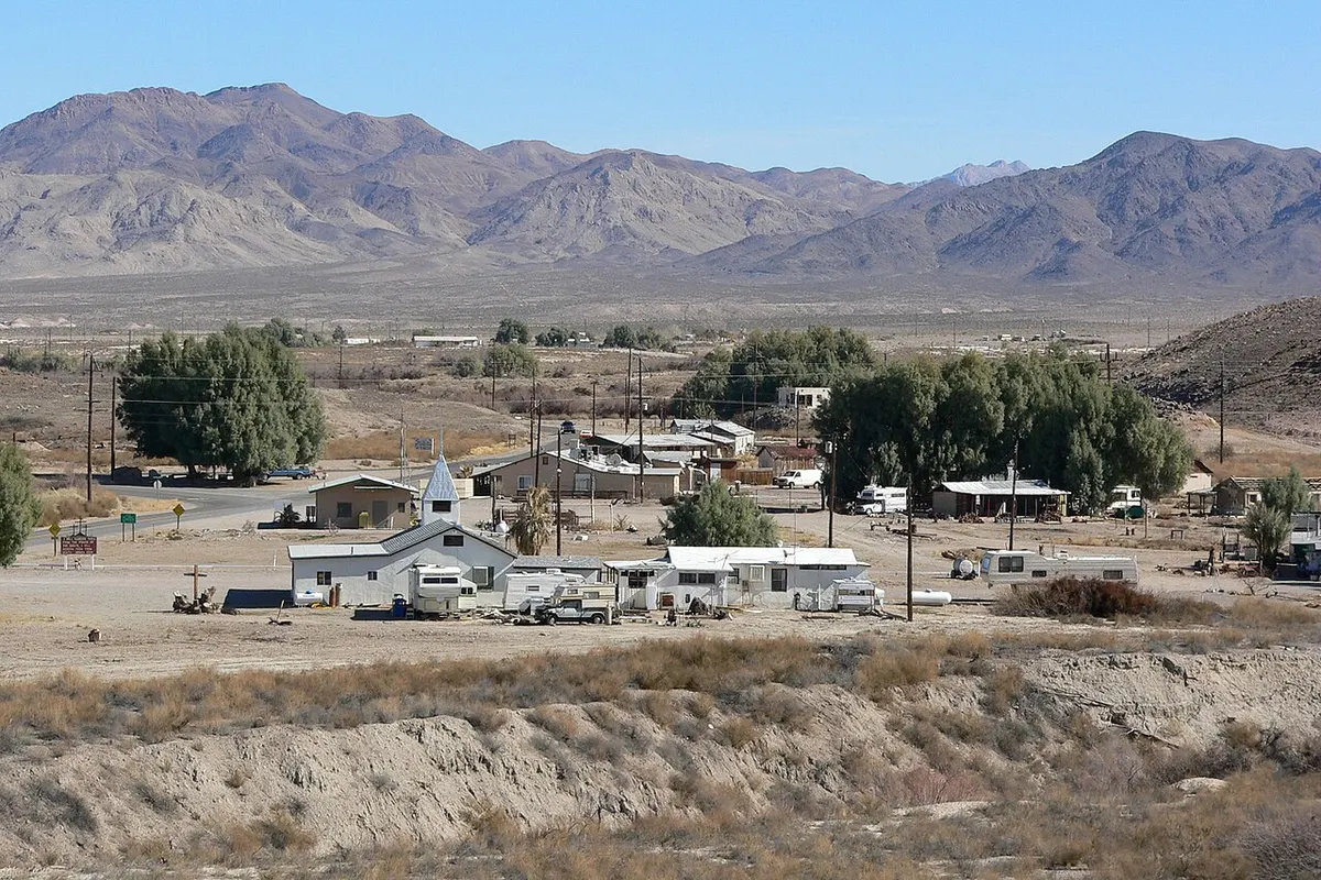 Tecopa Hot Springs — natural hot spring near Tecopa, California