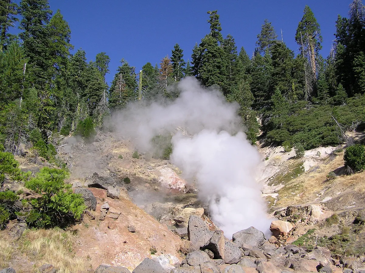 Terminal Geyser — natural hot spring near Chester, California