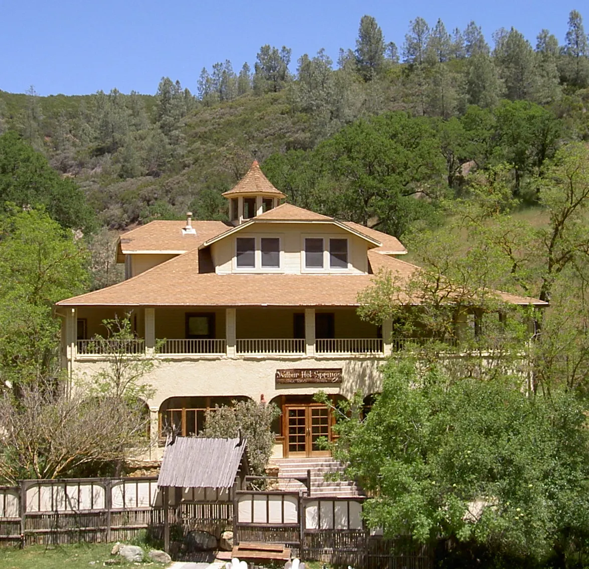 Wilbur Hot Springs — natural hot spring near Williams, California