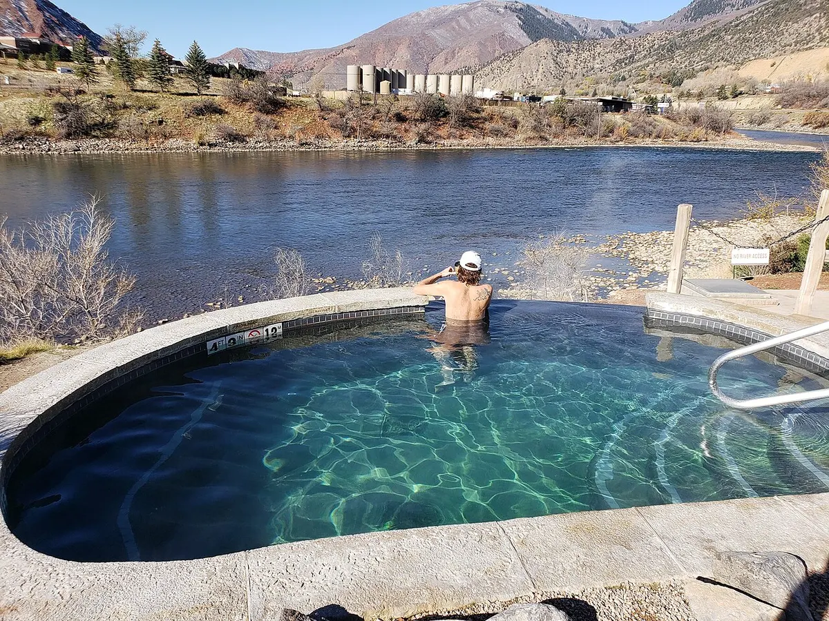 Iron Mountain Hot Springs — natural hot spring near Glenwood Springs, Colorado