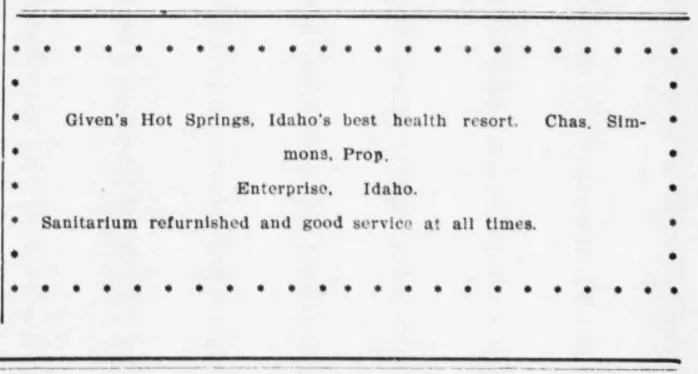 Givens Hot Springs — natural hot spring near Marsing, Idaho