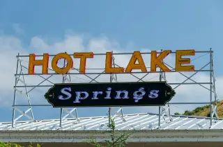 Hot Lake Springs Resort, Oregon