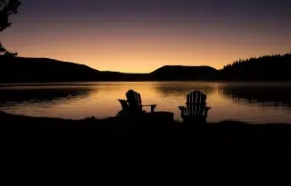 Paulina Lake Hot Springs, Oregon